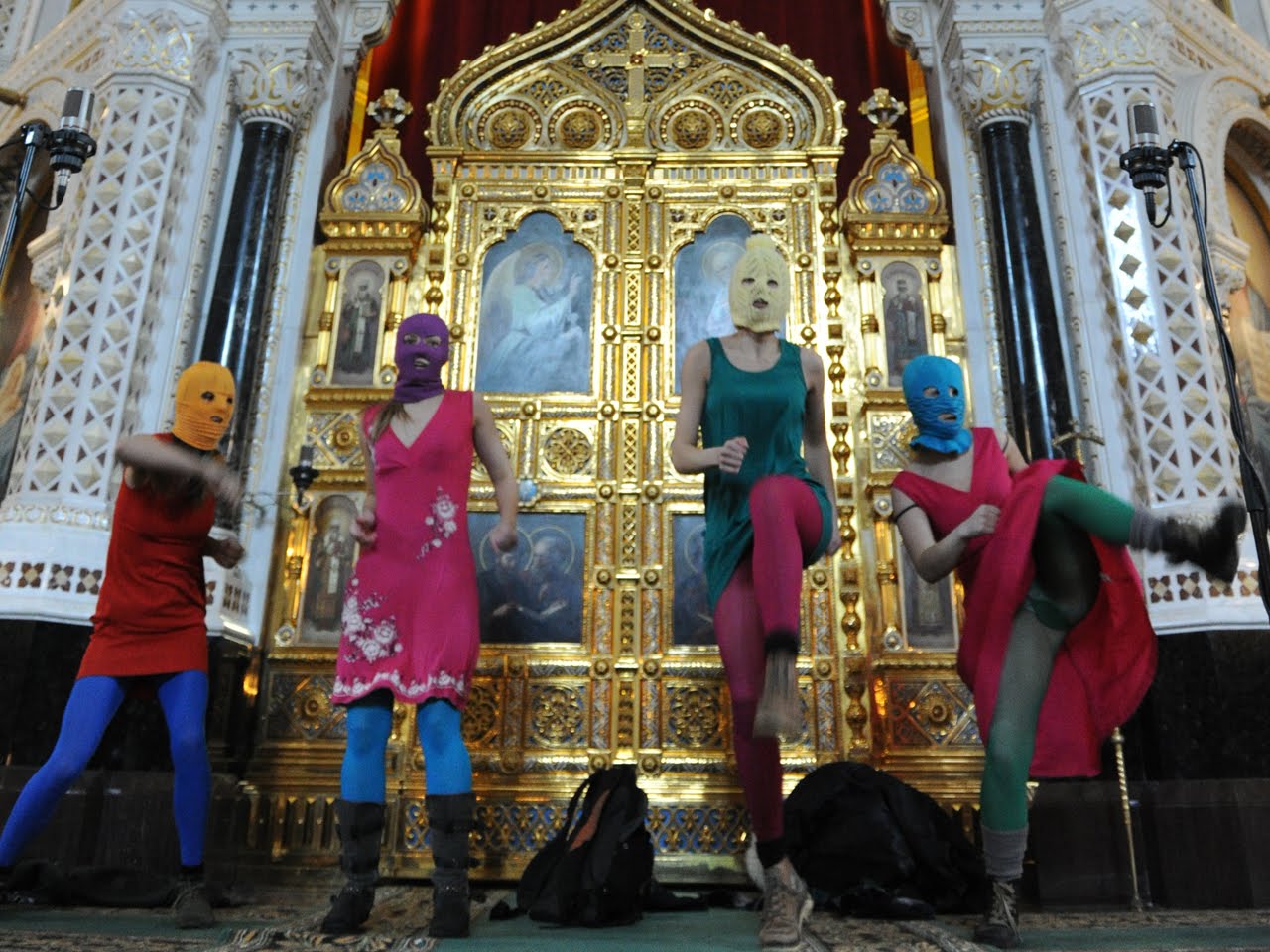 Pussy Riot, A Punk Prayer, Cathedral of Christ the Savior, Moscow, 2012