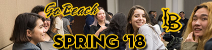 Banner for content for Spring Semester 2018 at California State University, Long Beach