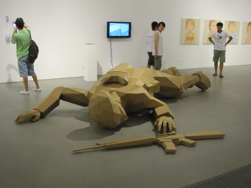 Cardboard avatar from America's Army