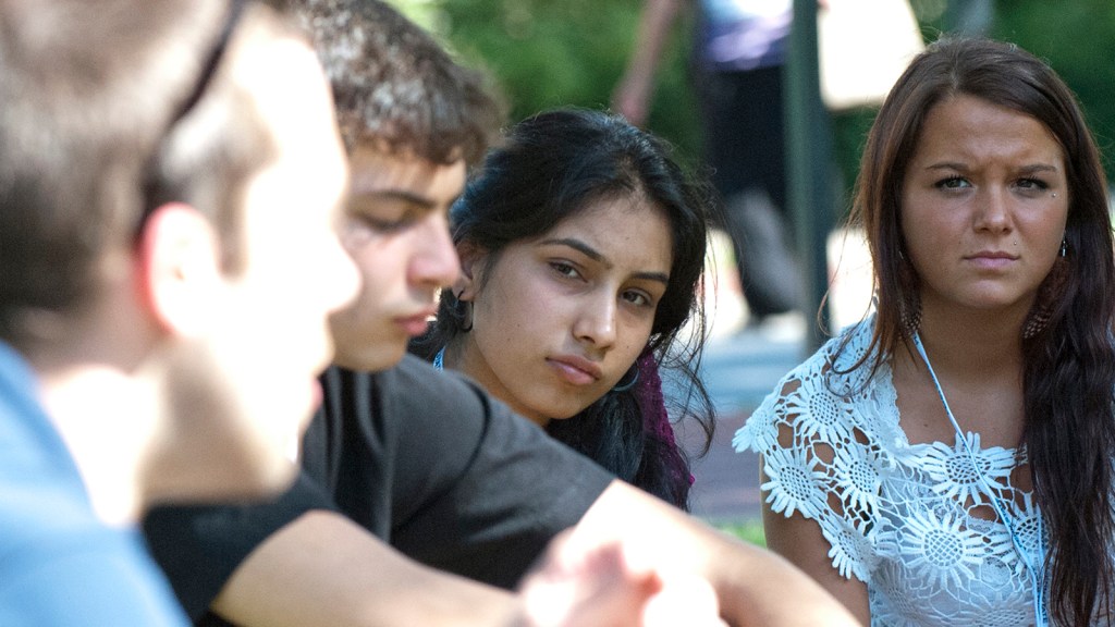 Group Discussion at NSO Event by Penn State