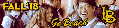 Banner for content for Fall Semester 2018 at California State University, Long Beach