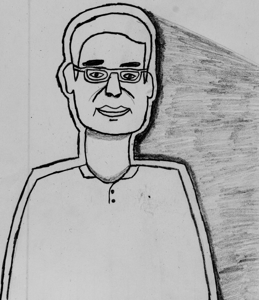 line drawing of Art110 sage Redford